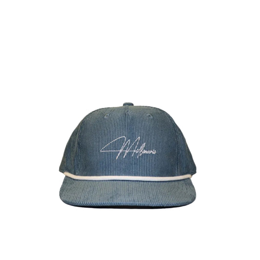 Denim Corduroy Rope Hat